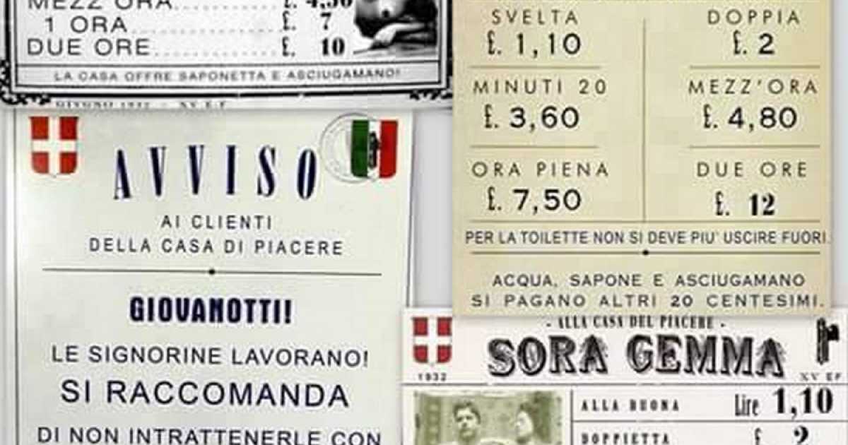 Quando la prostituzione era legale: la storia delle case chiuse di Bari